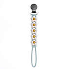 Alternate image 0 for Loulou Lollipop&reg; Silicone Pacifier Clip in Blue