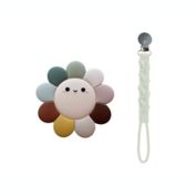 Loulou Lollipop&reg; Daisy Silicone Teether