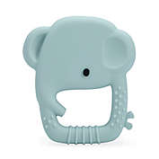Loulou Lollipop&reg; Wild Elephant Silicone Teether in Blue