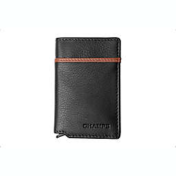 CHAMPS Minimalist Secure Case Leather Wallet with RFID Blocking