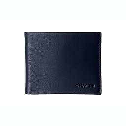 CHAMPS Minimalist Slim Leather Wallet with RFID Blocking