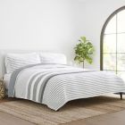 Alternate image 0 for Home Collection Summer Stripes 3-Piece Reversible Quilt Set