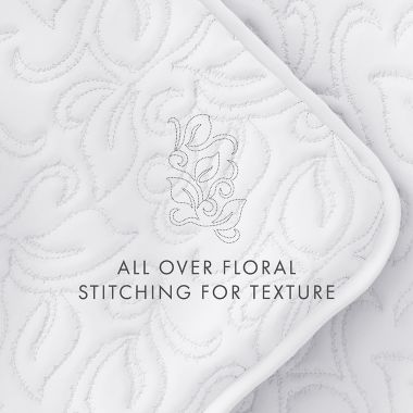 Home Collection Floral Stitch Quilt Set. View a larger version of this product image.