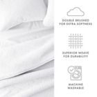 Alternate image 7 for Home Collection Floral Stitch Quilt Set