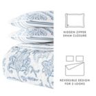 Alternate image 6 for Home Collection Jacobean 3-Piece Reversible Quilt Set