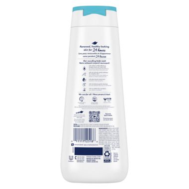 Dove 20 oz. Gentle Exfoliating Nourishing Body Wash. View a larger version of this product image.