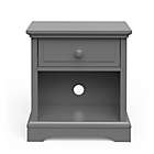 Alternate image 5 for Child Craft&reg; Universal Select 1-Drawer Nightstand in Cool Grey