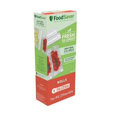 FoodSaver&reg; 11-Inch x 16-Foot 2-Pack Vacuum Packaging Rolls
