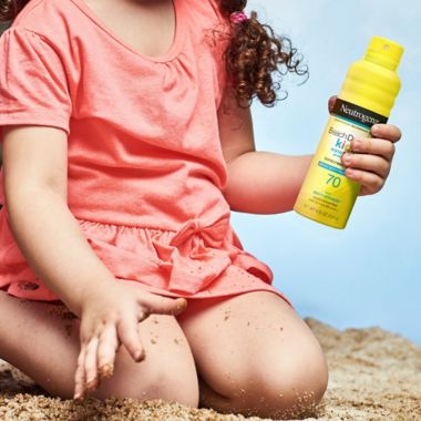 Neutrogena&reg; Beach Defense&trade; 6.5 fl. oz. Kids Sun Protection Spray SPF 70. View a larger version of this product image.