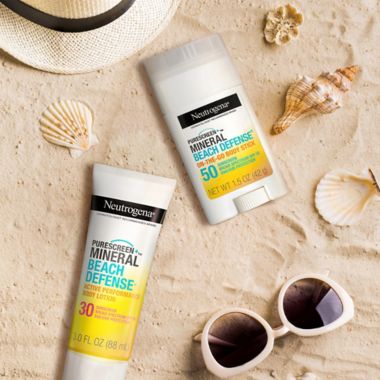 Neutrogena&reg; Beach Defense&trade; 1.5 oz. Mineral Sunscreen Stick SPF 50. View a larger version of this product image.