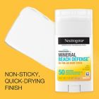 Alternate image 7 for Neutrogena&reg; Beach Defense&trade; 1.5 oz. Mineral Sunscreen Stick SPF 50