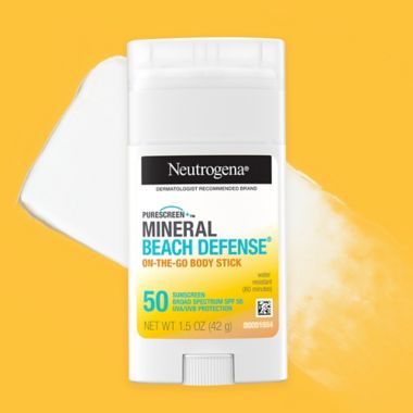Neutrogena&reg; Beach Defense&trade; 1.5 oz. Mineral Sunscreen Stick SPF 50. View a larger version of this product image.