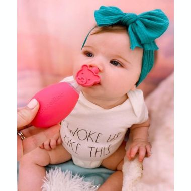 oogiebear&trade; Bulb Aspirator in Pink. View a larger version of this product image.