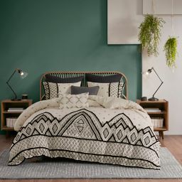 INK+IVY Marta 3-Piece Comforter Set in Natural