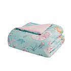 Alternate image 2 for Mi Zone Kids Darya 3-Piece Reversible Twin Comforter Set in Aqua/Pink