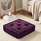 Alternate image 4 for Intelligent Design&trade; Azza Square Floor Cushion in Plum
