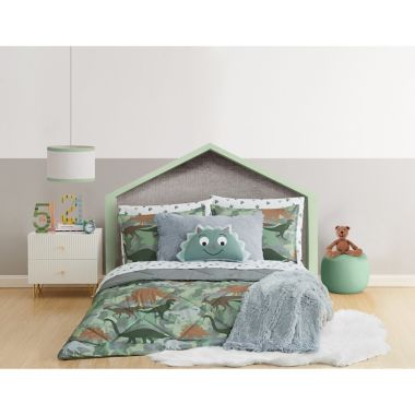 Mason and Mollie&reg; Dino Camo 7-Piece Full Bed in a Bag. View a larger version of this product image.