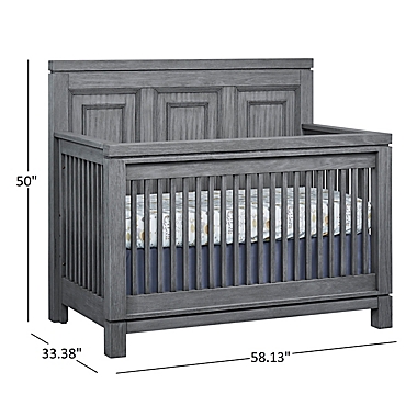 Soho Baby Manchester 4-in-1 Convertible Crib in Rustic Grey. View a larger version of this product image.