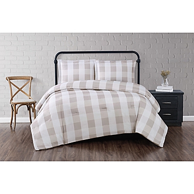 Truly Soft Buffalo Plaid Reversible Comforter Set. View a larger version of this product image.