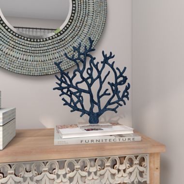 Ridge Road D&eacute;cor Polystone Coral Sculpture. View a larger version of this product image.