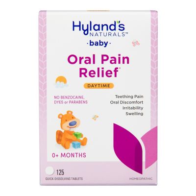 Hyland's&reg; 125-Count Baby Oral Pain Relief Quick Dissolving Tablets