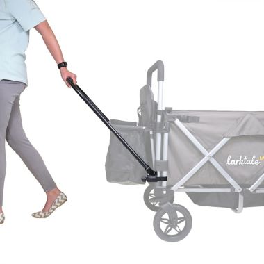 Larktale&trade; Caravan&trade; Stroller Wagon Pull Bar Kit in Black. View a larger version of this product image.