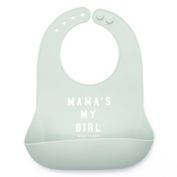 Bella Tunno&trade; "Mama's My Girl" Wonder Bib in Yellow