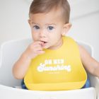 Alternate image 1 for Bella Tunno&trade; "Oh Hey Sunshine" Wonder Bib in Yellow
