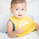Alternate image 2 for Bella Tunno&trade; "Oh Hey Sunshine" Wonder Bib in Yellow
