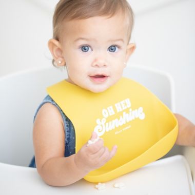 Bella Tunno&trade; "Oh Hey Sunshine" Wonder Bib in Yellow. View a larger version of this product image.