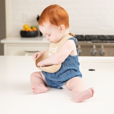Bella Tunno&trade; "Third Wheel" Wonder Bib in Oatmeal. View a larger version of this product image.