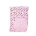 Alternate image 0 for Bellabu Bear&reg; Milk and Cookies 2-Layer Reversible Bamboo Blanket in Pink