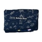 Alternate image 1 for Bellabu Bear&reg; Planets 2-Layer Reversible Bamboo Blanket in Blue