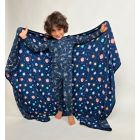 Alternate image 3 for Bellabu Bear&reg; Planets 2-Layer Reversible Bamboo Blanket in Blue