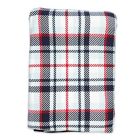 Alternate image 0 for Bellabu Bear&reg; Holiday Plaid 2-Layer Reversible Bamboo Blanket in White