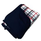Alternate image 2 for Bellabu Bear&reg; Holiday Plaid 2-Layer Reversible Bamboo Blanket in White