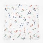 Alternate image 2 for Little Unicorn&reg; 4-Pack Cotton Muslin Squares in Mermaids