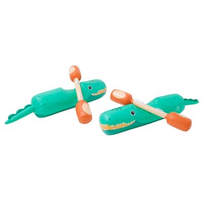 Coconut Grove 4-Piece Fang the Croc Inflatable Battle Set in Green