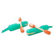 Coconut Grove 4-Piece Fang the Croc Inflatable Battle Set in Green