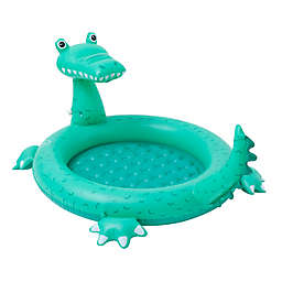Coconut Grove Fang the Croc Inflatable Splash Pool in Green
