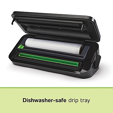 FoodSaver&reg; VS2130 Vacuum Sealing System in Black. View a larger version of this product image.
