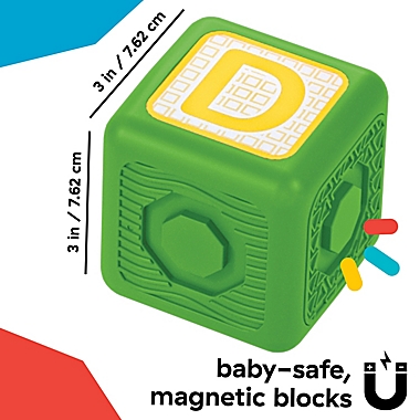 Baby Einstein&trade; Connectables Bridge & Learn&trade; Magnetic Activity Blocks. View a larger version of this product image.