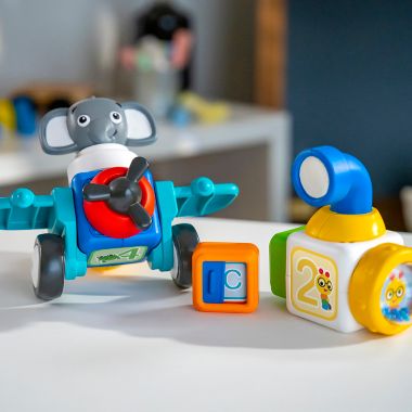 Baby Einstein&trade; Connectables Dive & Soar&trade; Magnetic Activity Blocks. View a larger version of this product image.