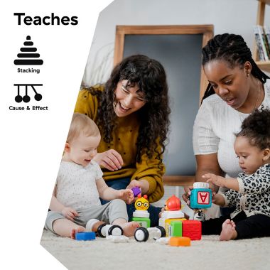 Baby Einstein&trade; Connectables Connect & Create&trade; Magnetic Activity Blocks. View a larger version of this product image.