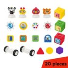 Alternate image 1 for Baby Einstein&trade; Connectables Click & Create&trade; Magnetic Activity Blocks