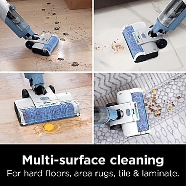 Shark&reg; HydroVac&trade; Pro XL WD201 Cordless Self-Cleaning Vacuum and Mop in Blue. View a larger version of this product image.