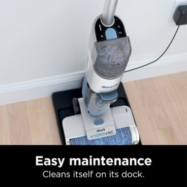 Shark&reg; HydroVac&trade; Pro XL WD201 Cordless Self-Cleaning Vacuum and Mop in Blue. View a larger version of this product image.