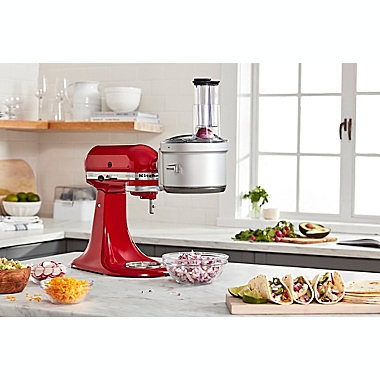 KitchenAid&reg; Food Processor with Commercial Style Dicing Kit Stand Mixer Attachment. View a larger version of this product image.