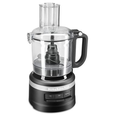 KitchenAid&reg; 7-Cup Food Processor in Matte Black. View a larger version of this product image.