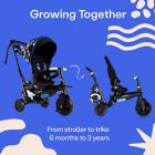 Alternate image 5 for smarTrike&reg; Kelly Anna STR7 Explore Stroller Trike in Black/White